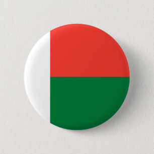 Madagascar Flag 6 Cm Round Badge