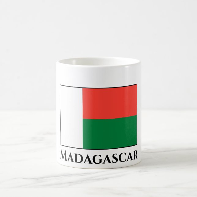 Madagascar Flag Coffee Mug (Center)
