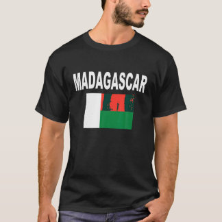 Madagascar Flag Cool Malagasy Flag Men Women T Shi T-Shirt