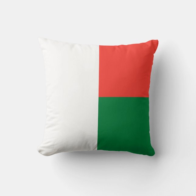 Madagascar Flag Cushion (Front)