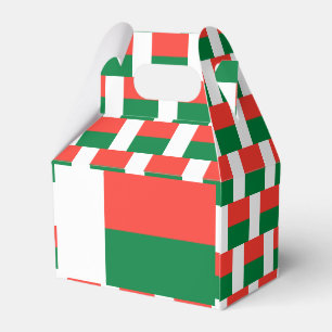 Madagascar Flag Favour Box