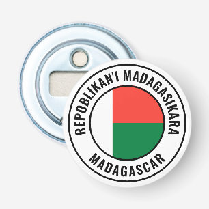 Madagascar Flag Gorgeous Patriotic Bottle Opener