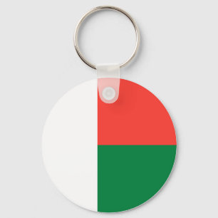 Madagascar Flag Key Ring
