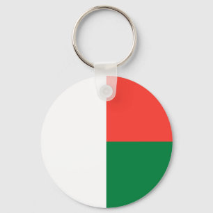 Madagascar Flag Key Ring