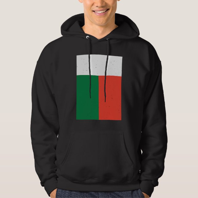 Madagascar Flag Malagasy Pride Hoodie (Front)