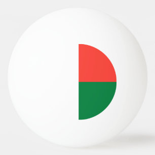 Madagascar Flag Ping Pong Ball