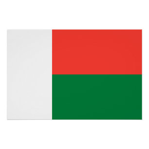 Madagascar Flag Poster