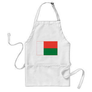 Madagascar Flag Standard Apron