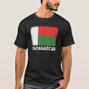 Madagascar Flag Support Malagasy People Women Me T-Shirt