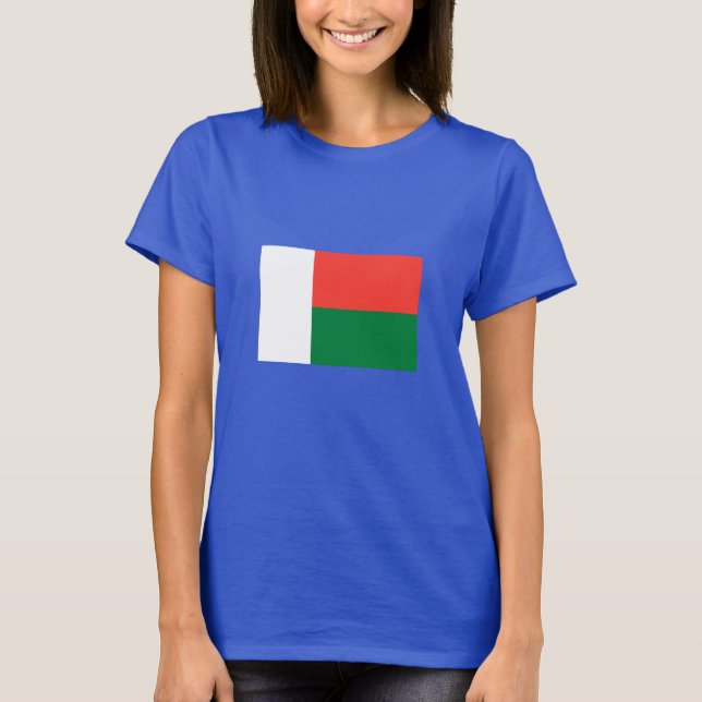 Madagascar Flag T-Shirt (Front)