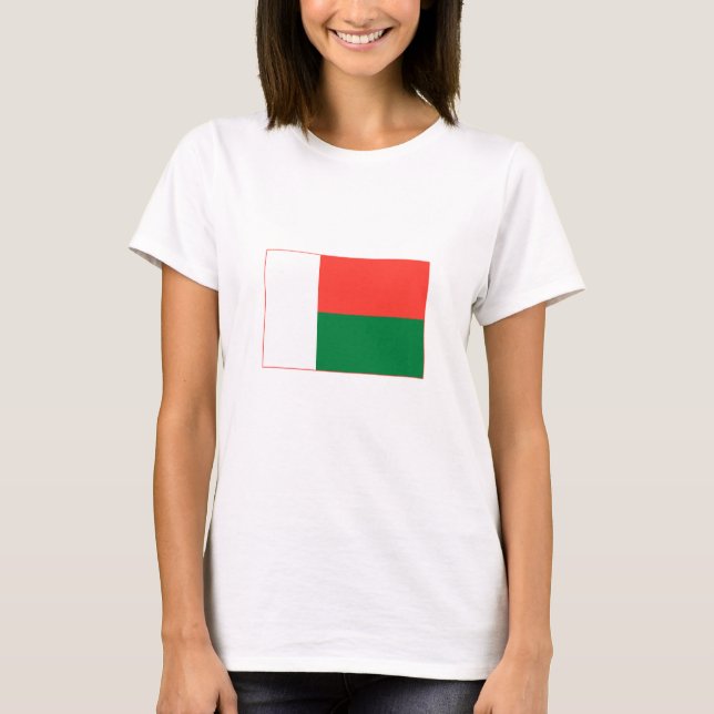 Madagascar Flag T-Shirt (Front)