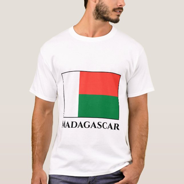 Madagascar Flag T-Shirt (Front)