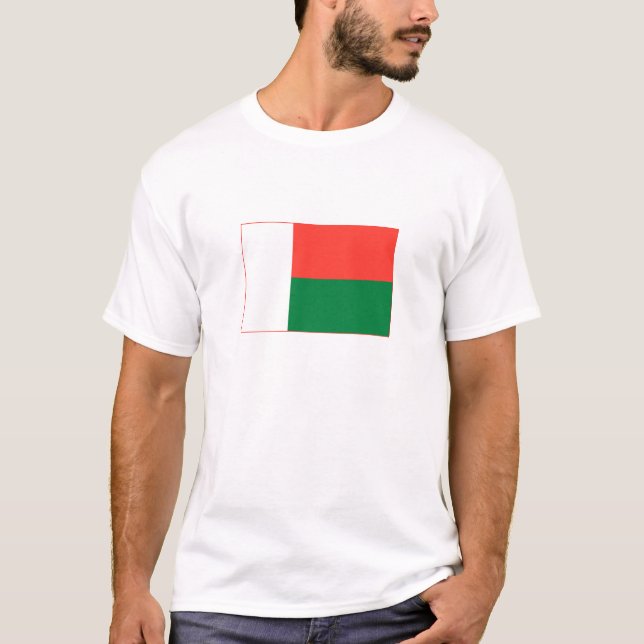 Madagascar Flag T-Shirt (Front)