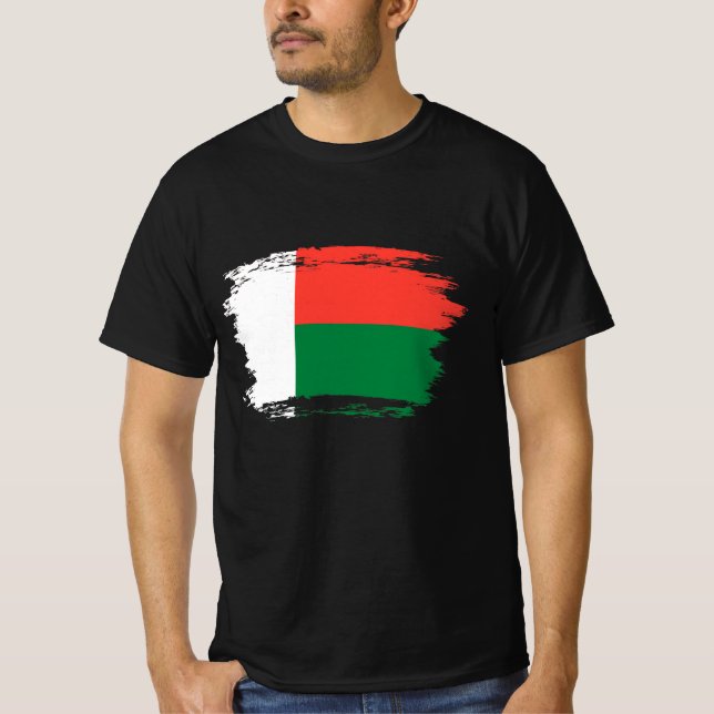 Madagascar flag T-Shirt (Front)