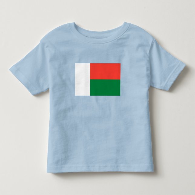 Madagascar Flag Toddler T-Shirt (Front)