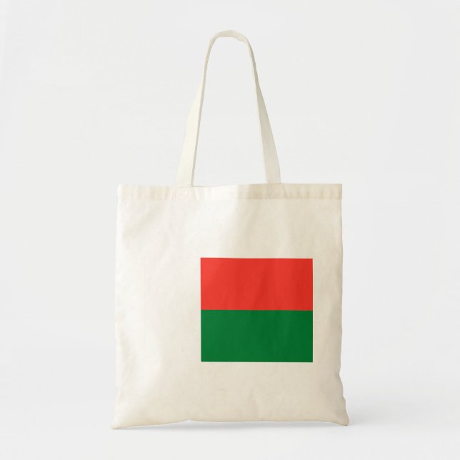 Madagascar Flag Tote Bag (Front)