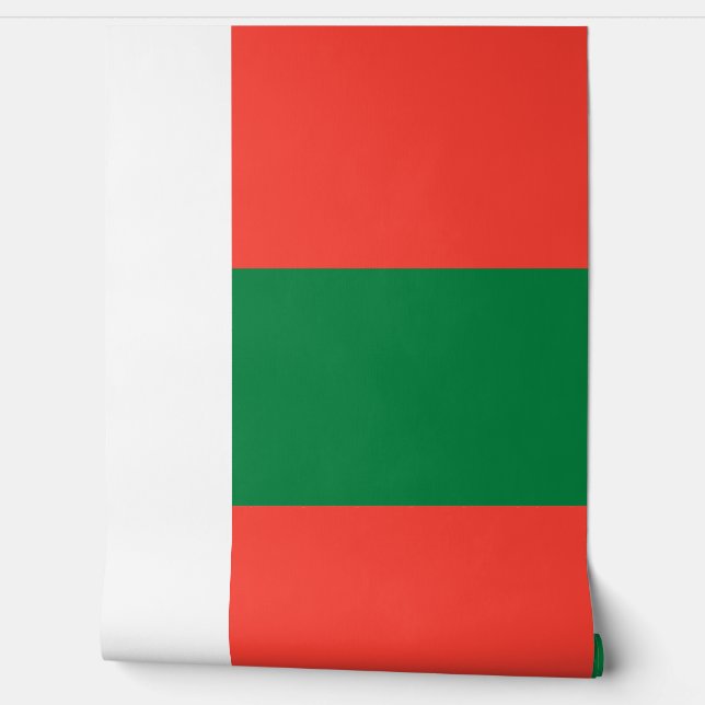 Madagascar flag wallpaper (Unrolling)
