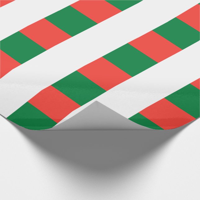 Madagascar Flag Wrapping Paper (Corner)