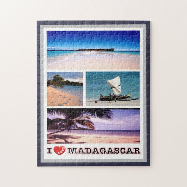 Madagascar - I Love - Jigsaw Puzzle (Vertical)