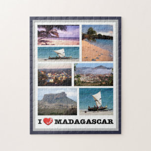 Madagascar - I Love - Jigsaw Puzzle