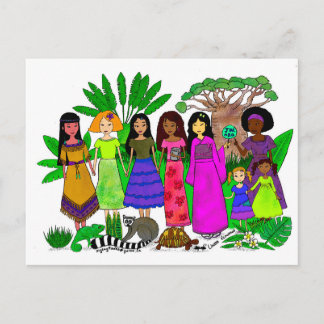 Madagascar International Postal Card