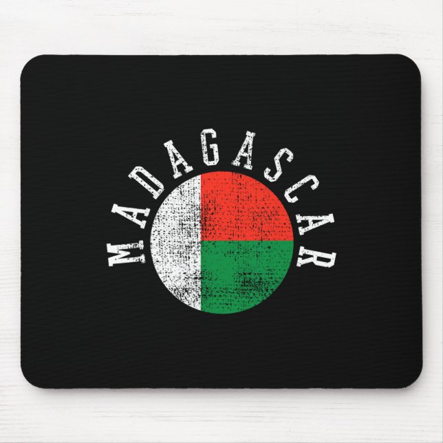 Madagascar Malagasy Flag  Mouse Mat (Front)