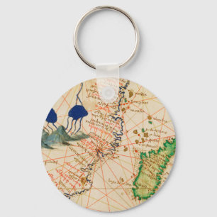 Madagascar Map Key Ring