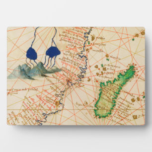Madagascar Map Plaque