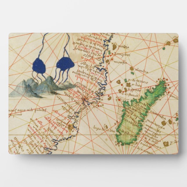 Madagascar Map Plaque (Front)