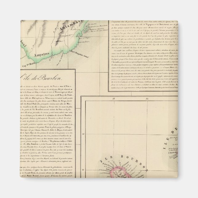 Madagascar, Mauritius 57 Magnet (Front)