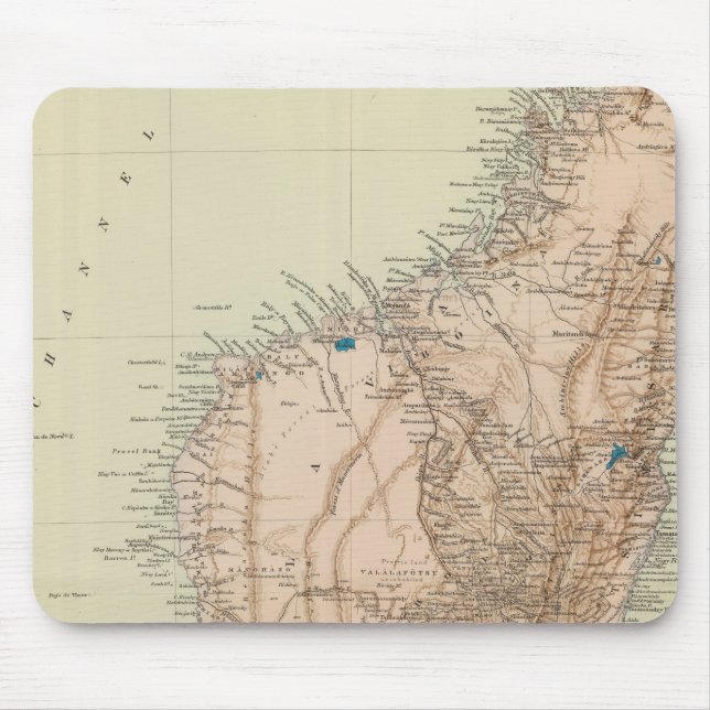 Madagascar Mouse Mat (Front)