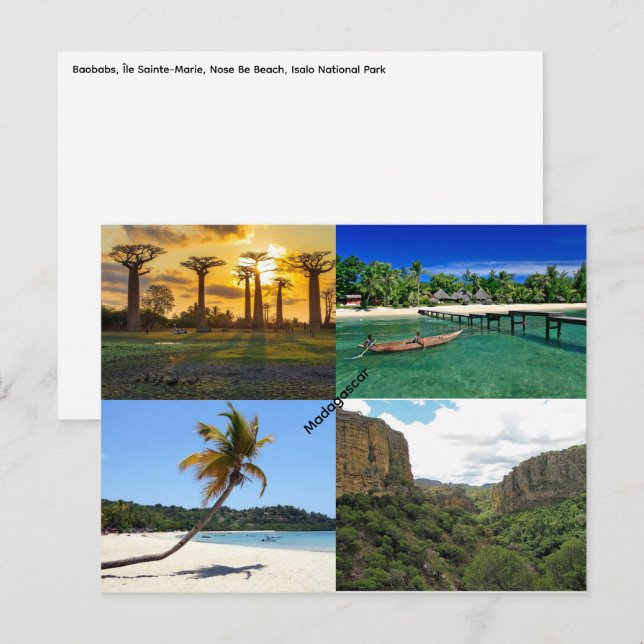 Madagascar Postcard (Front/Back)