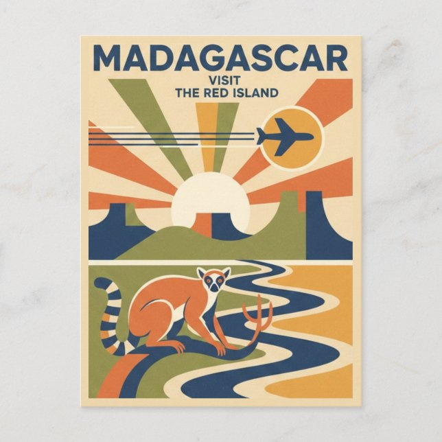 Madagascar Travel Postcard (Front)