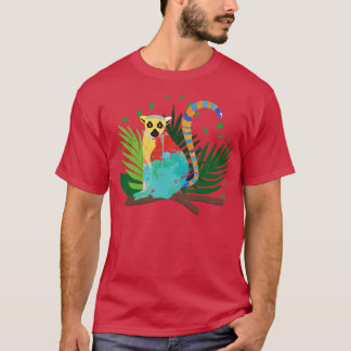Madagascar Tropical Lemur T-Shirt