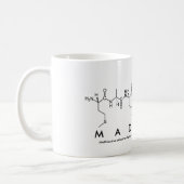 Madalyn peptide name mug (Left)