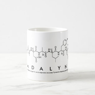 Madalynn peptide name mug