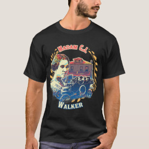 Madam CJ Walker tribute, black history, future ent T-Shirt