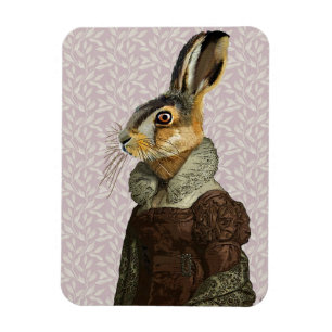 Madam Hare Magnet