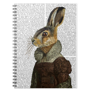 Madam Hare Portrait Notebook