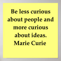 madam marie curie quote