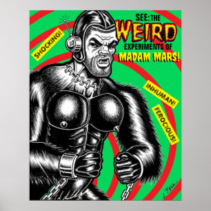 Madam Mars/Weird Experiments Poster