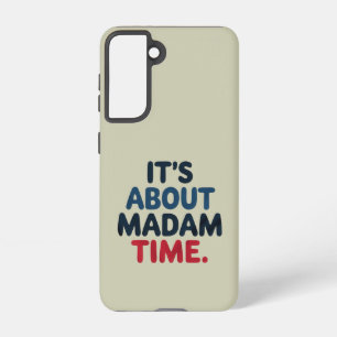 Madam President 2024 Election Vote Democrat Voting Samsung Galaxy Case