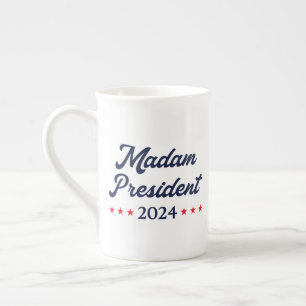 Madam President 2024 I - Kamala Harris Bone China Mug