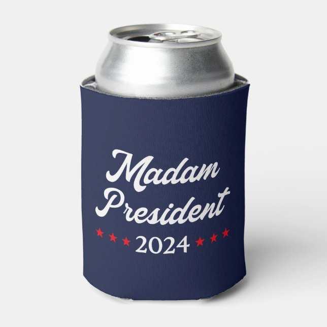 Madam President 2024 I - Kamala Harris Can Cooler (Can Front)
