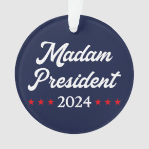 Madam President 2024 I - Kamala Harris Ornament