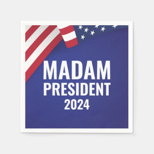 Madam President Harris 2024 Napkin