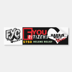 MADAM PRESIDENT HARRIS WALZ 2024   FYC  BUMPER STICKER