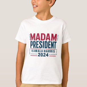 Madam President Kamala Harris 2024 Vote Democrat T-Shirt