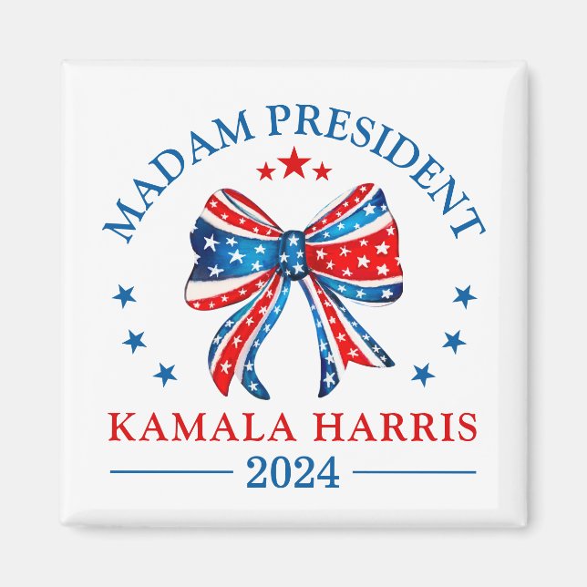 Madam President Kamala Harris Magnet (Front)