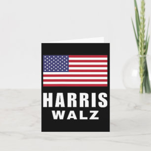 Madam President Kamala Harris Tim Walz Vp Usa Amer Card